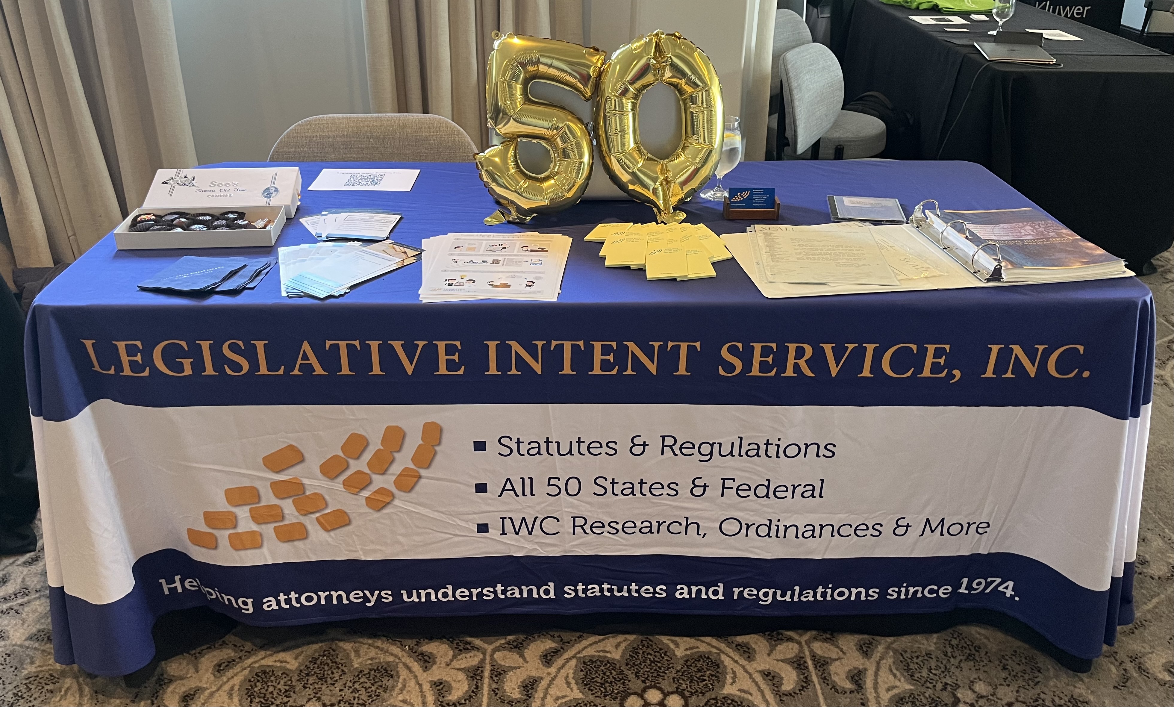 Our Display Table at the SCALL Spring Institute